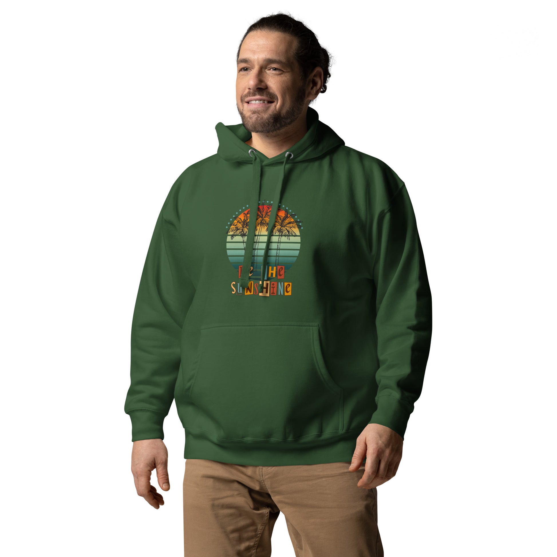 Solara Hoodie product image 23 in Vintage Black, size L, with front view, left-side angle and design placement.