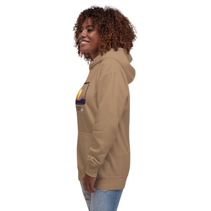 Avenor Hoodie by R.A. Apparel, image 47, front view, left-side angle, Adobe, size M, design placement.