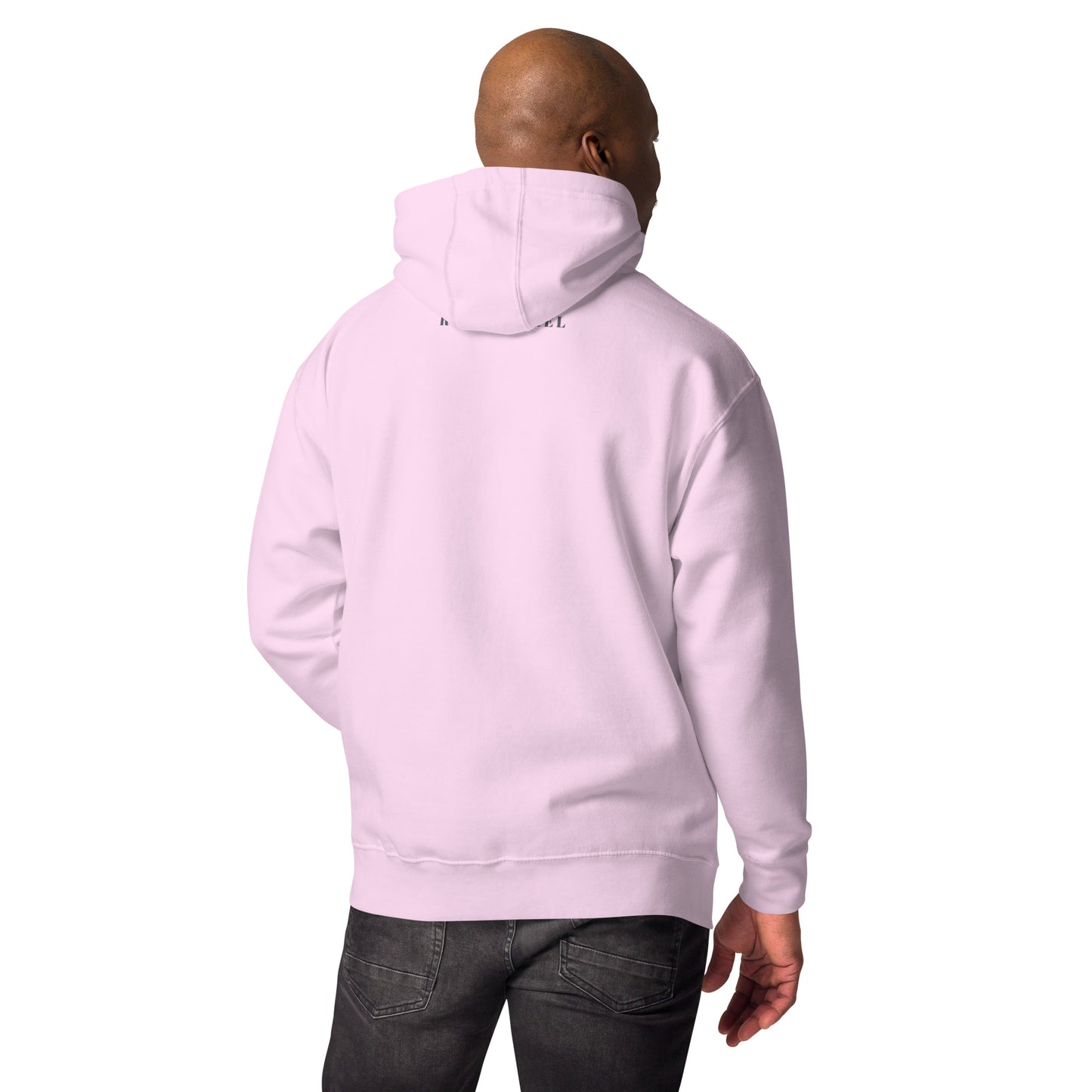 Equinoxe Hoodie image 36: Forest Green version, size S with back view of the Ying and Yang range.