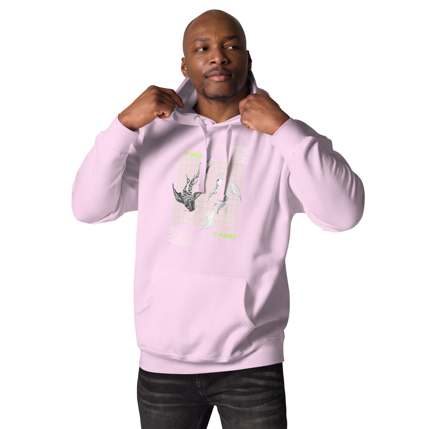 Equinoxe Hoodie by R.A. Apparel, image 35, front view, Purple, size 2XL, design placement.