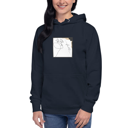 Faithline Hoodie - Left Placement image 31: Team Royal version, size S with front view of the Faith range.