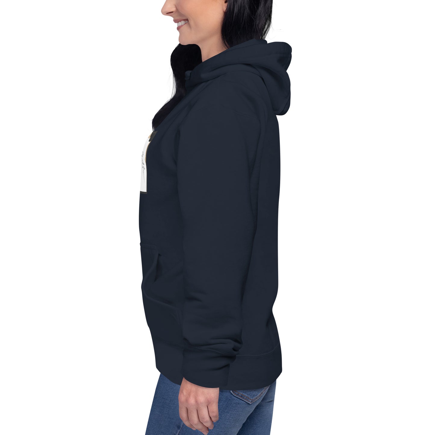Faithline Hoodie - Left Placement image 33: Team Royal version, size L with left-side angle of the Faith range.