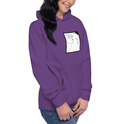 Image 60 of Team Red Faithline Hoodie - Left Placement, size 3XL, with Faith artwork visible in front view, right-side angle.