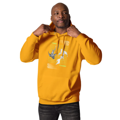 Image 29 of Team Royal Equinoxe Hoodie, size XL, with Ying and Yang artwork visible in front view.