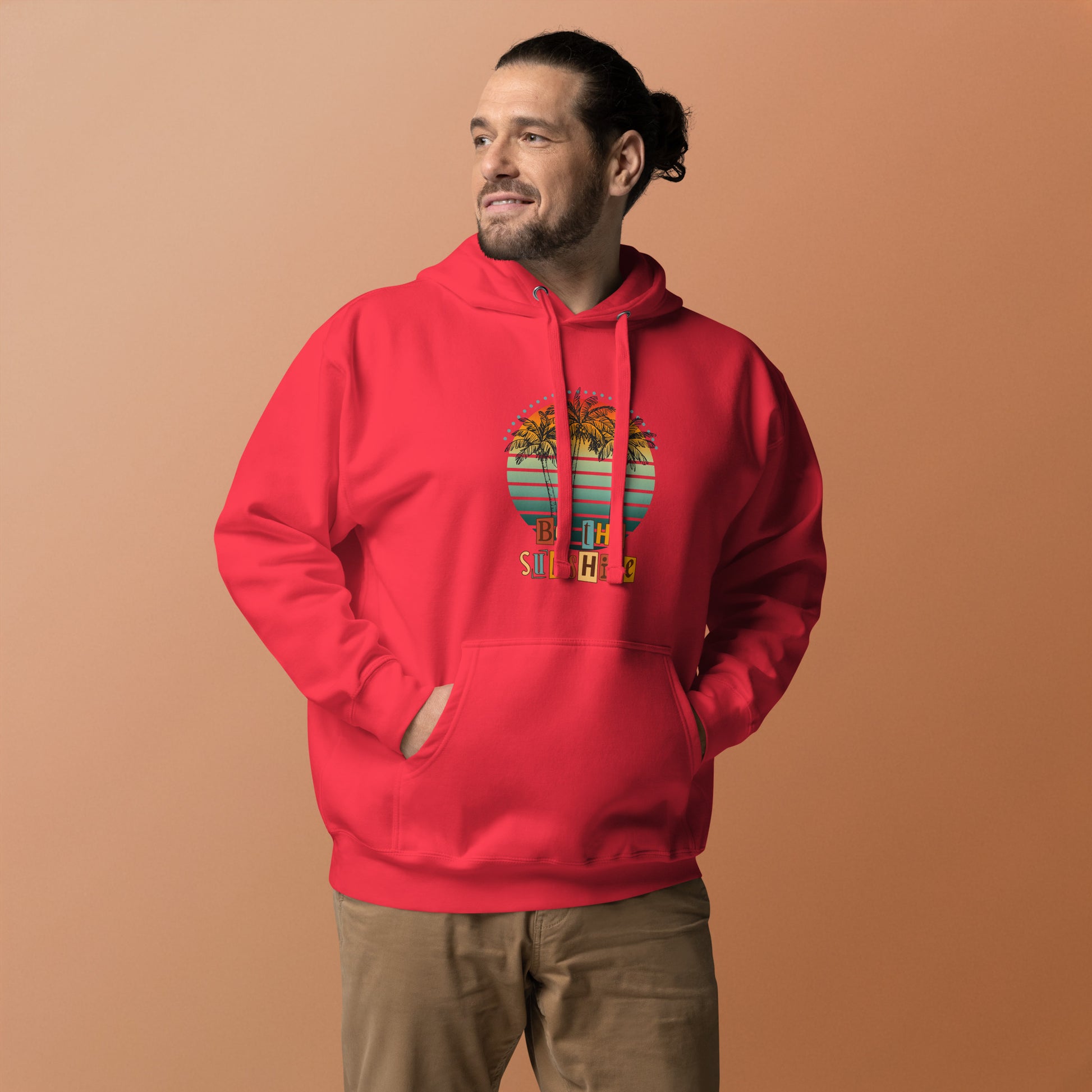Solara Hoodie product image 27 in Team Royal, size M, with front view and design placement.