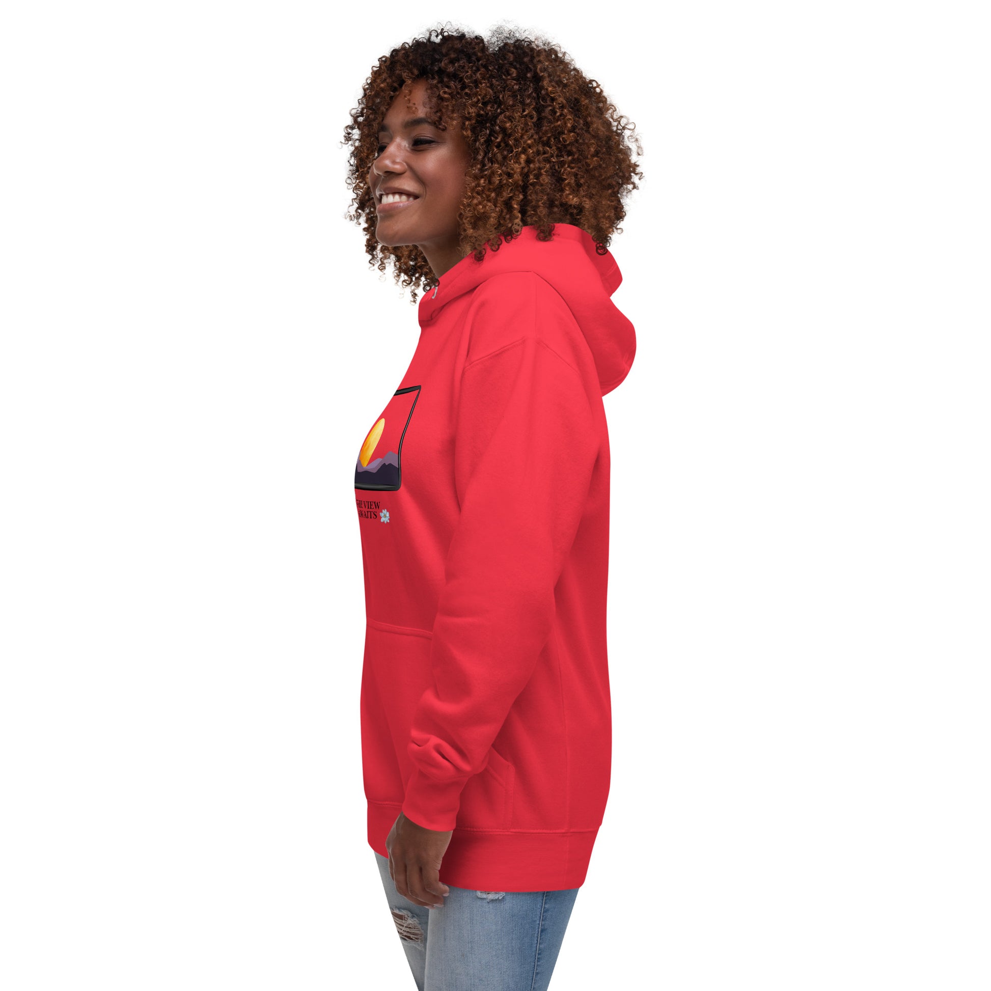 Avenor Hoodie product image 35 in Purple, size 2XL, with front view, left-side angle and design placement.