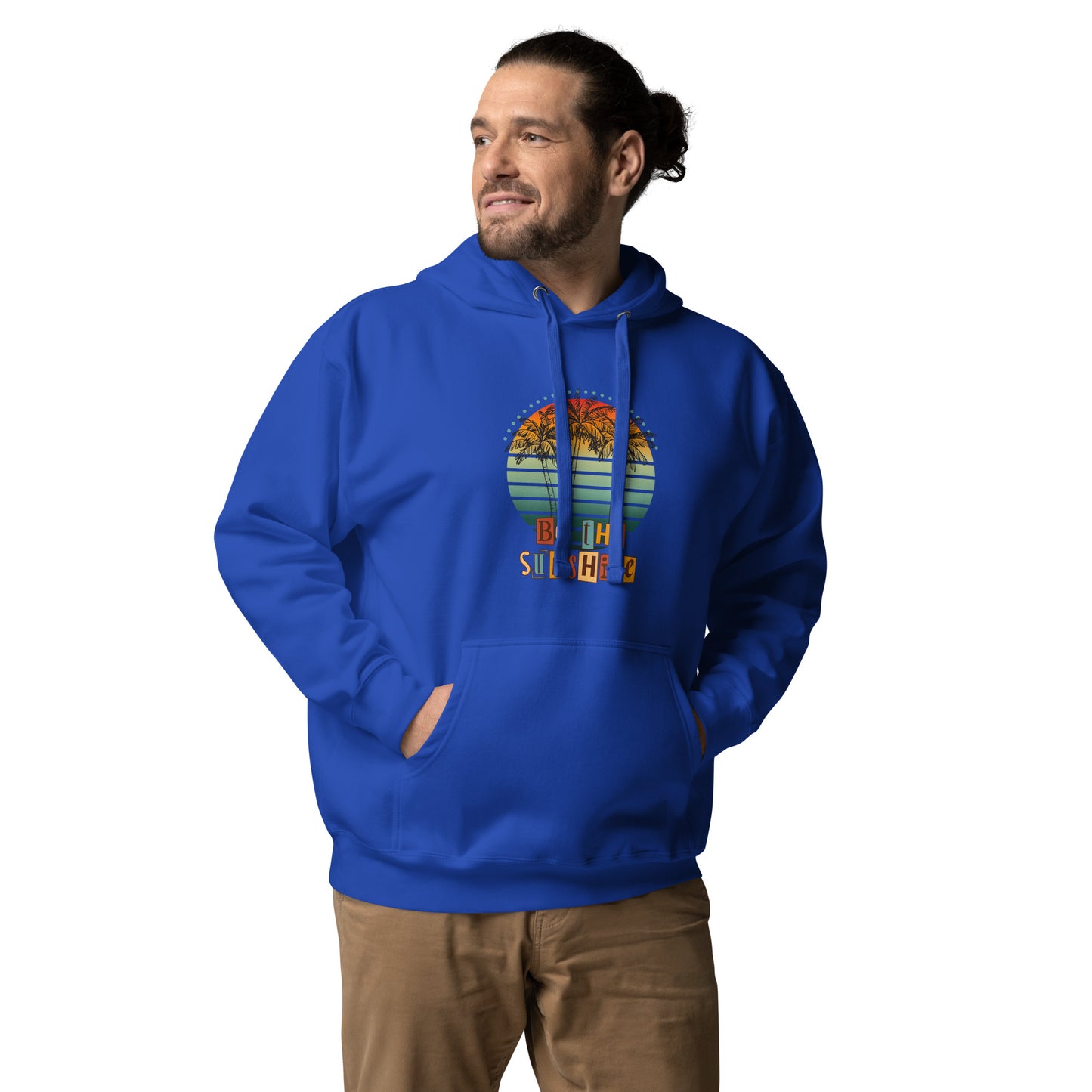 Solara Hoodie product image 16 in Charcoal Heather, size S, with front view and design placement.
