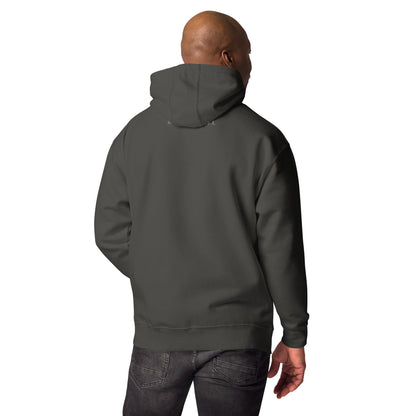 Image 10 of Navy Blazer Equinoxe Hoodie, size 2XL, with Ying and Yang artwork visible in back view.