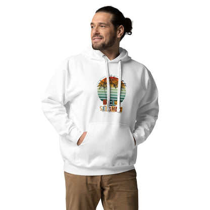 Solara Hoodie by R.A. Apparel, image 58, front view, Latte, size L, design placement.