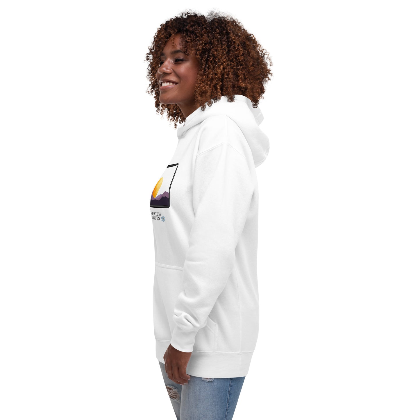 Avenor Hoodie by R.A. Apparel, image 79, front view, left-side angle, Light Pink, size XL, design placement.
