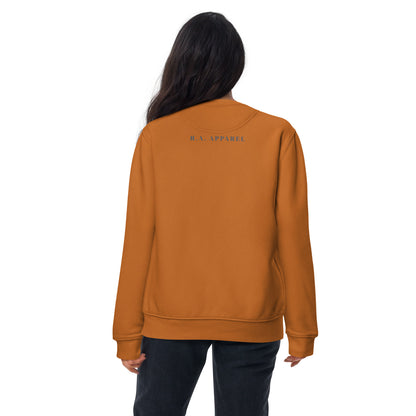 Astral Circle Sweatshirt - Left Placement image 17 in Team Royal, size S, showing back view for the Zodiac design.