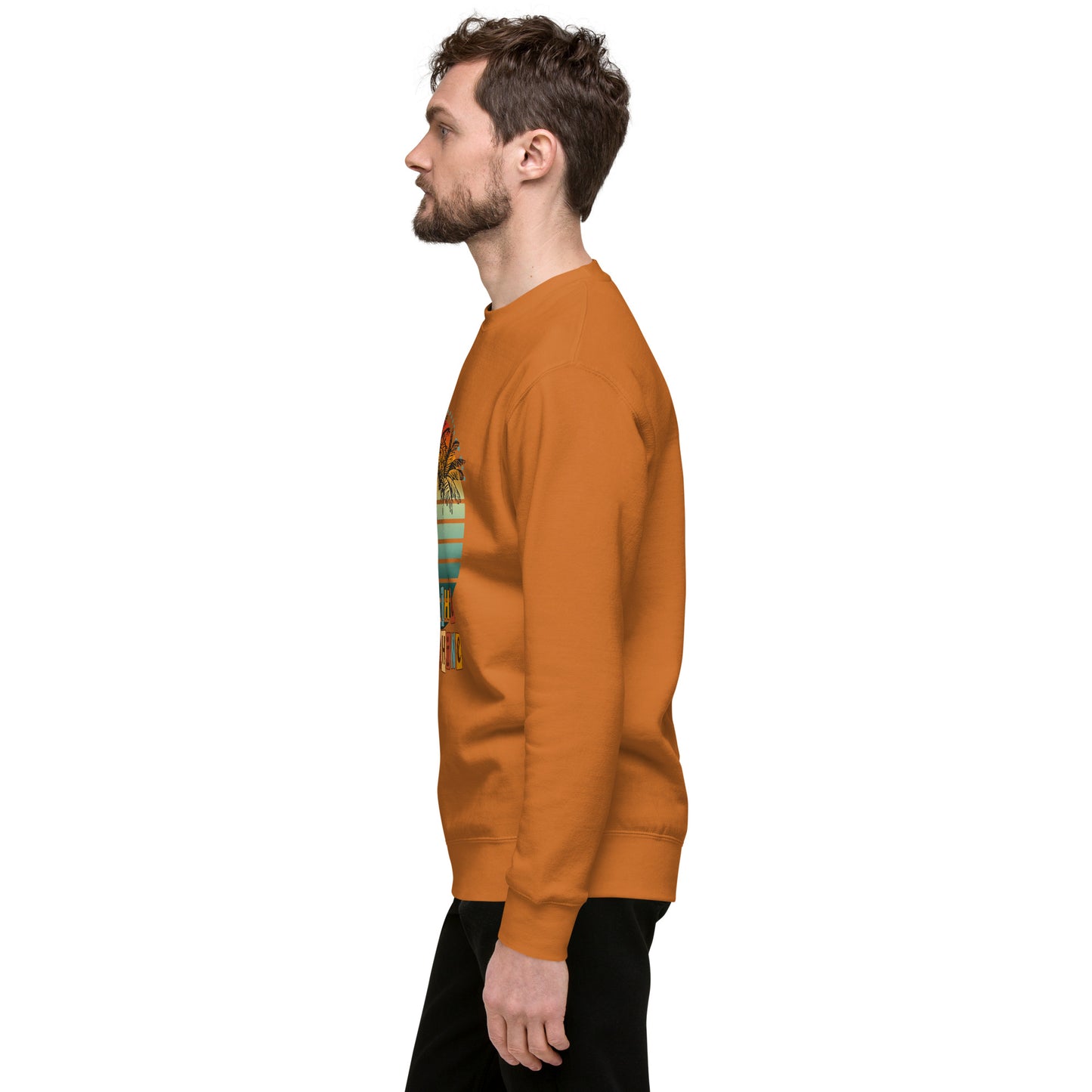 Solara Sweatshirt image 52: Dusty Rose version, size M with left-side angle of the Be the Sunshine range.