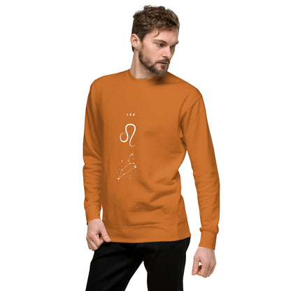 Solmane Sweatshirt - Left Placement by R.A. Apparel, image 51, front view, left-side angle, Carbon Grey, size L, left placement.