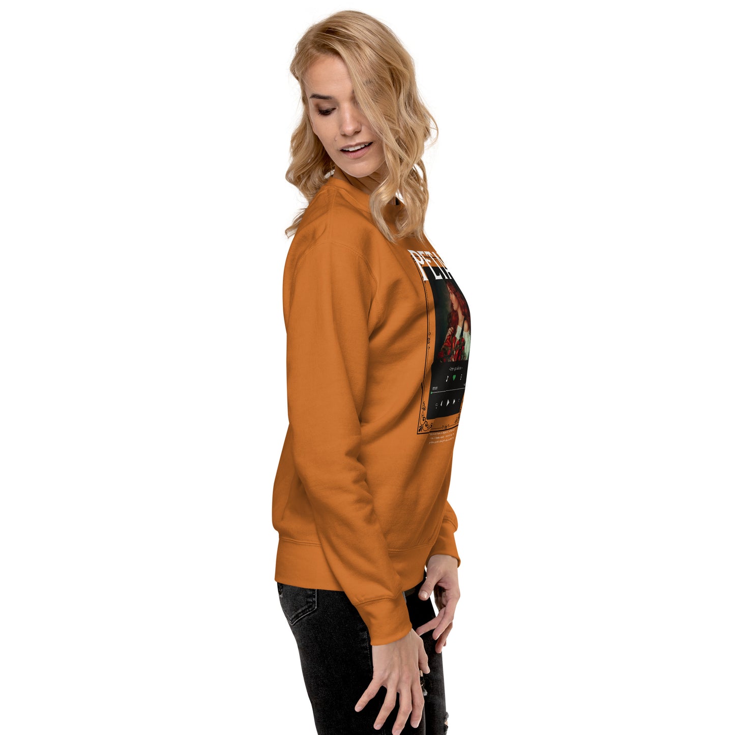 Petaline Sweatshirt image 62: Carbon Grey version, size M with right-side angle of the Petal range.