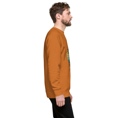 Solara Sweatshirt image 54 in Dusty Rose, size XL, showing right-side angle for the Be the Sunshine design.