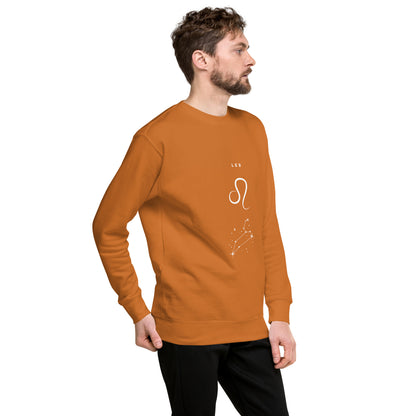 Solmane Sweatshirt - Left Placement by R.A. Apparel, image 53, front view, right-side angle, Agave, size S, left placement.