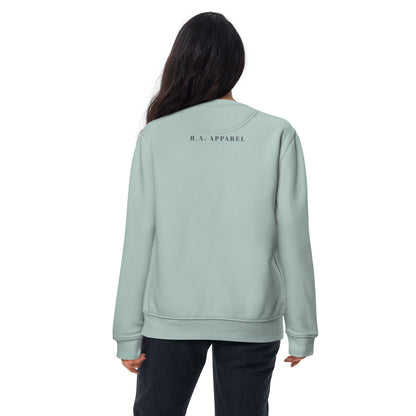 Sabletide Sweatshirt - Left Placement image 28: Vintage Black version, size L with back view of the Scorpio range.