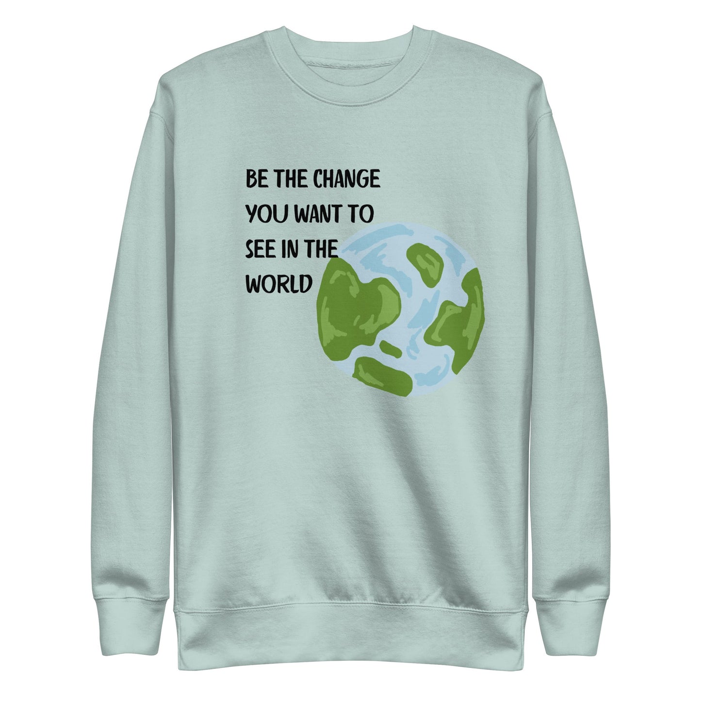 Change Signal Sweatshirt - Left Placement by R.A. Apparel, image 11, front view, Cardinal, size S, left placement.