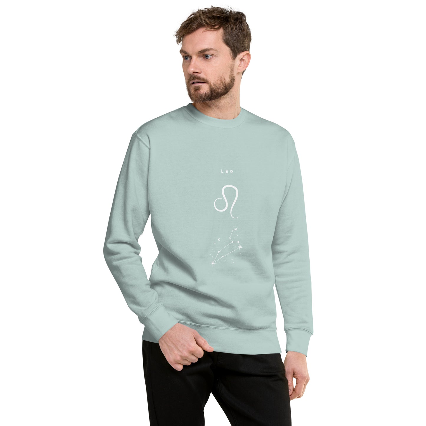 Solmane Sweatshirt - Left Placement image 79: selected colour version with front view of the Leo range.