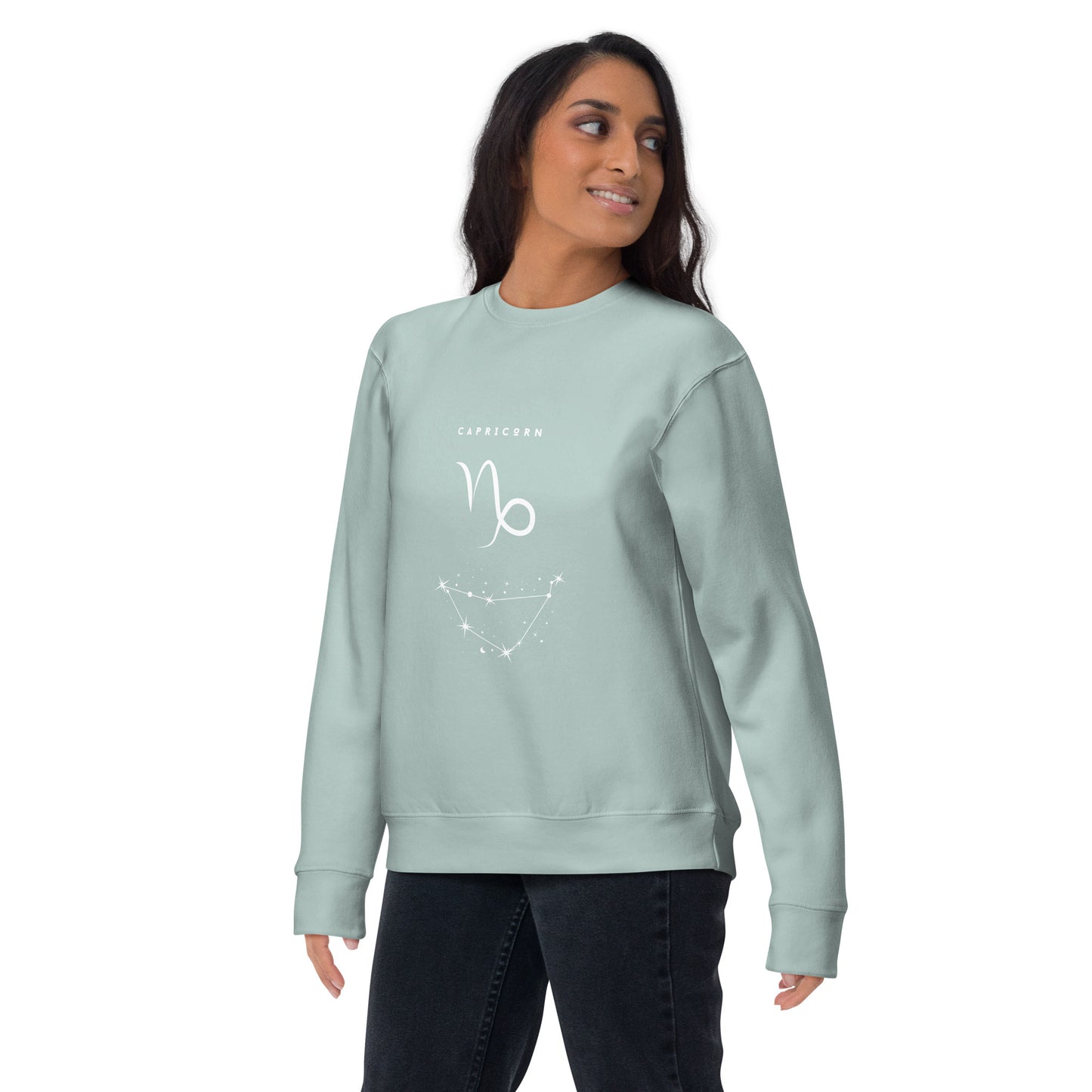 Montaire Sweatshirt image 27: Team Royal version, size L with front view of the Capricorn range.