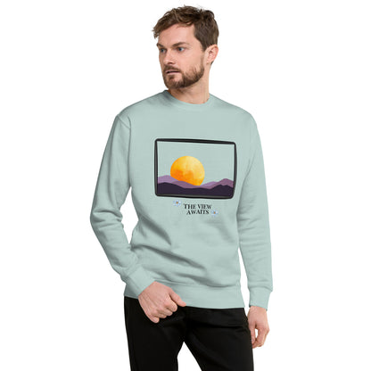 Avenor Sweatshirt product image 79 in Lavender, size XL, with front view and design placement.