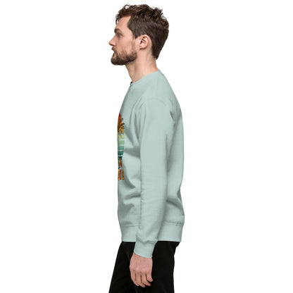 Solara Sweatshirt product image 80 in Lavender, size 2XL, with left-side angle and design placement.