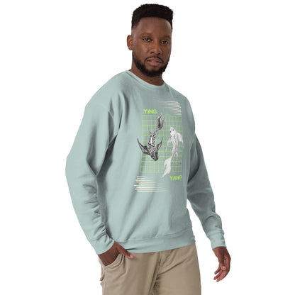Equinoxe Sweatshirt product image 55 in Dusty Rose, size 2XL, with front view, right-side angle and design placement.