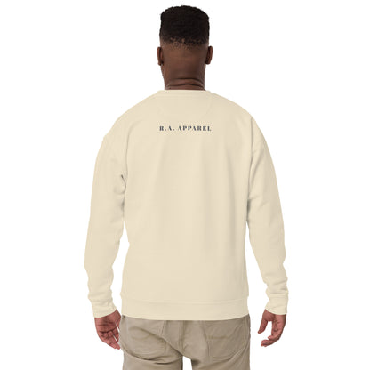 Forward Kind Sweatshirt - Left Placement image 16: Charcoal Heather version, size XL with back view of the Pay It Forward range.