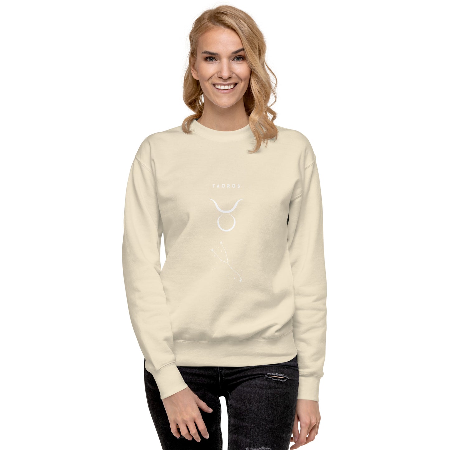 Bullborne Sweatshirt - Left Placement image 114: selected colour version with front view of the Taurus range.