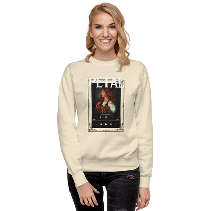 Petaline Sweatshirt image 114 in selected colour, showing front view for the Petal design.