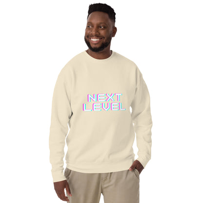 Ascender Sweatshirt - Left Placement image 33: Forest Green version, size L with front view of the Next Level range.