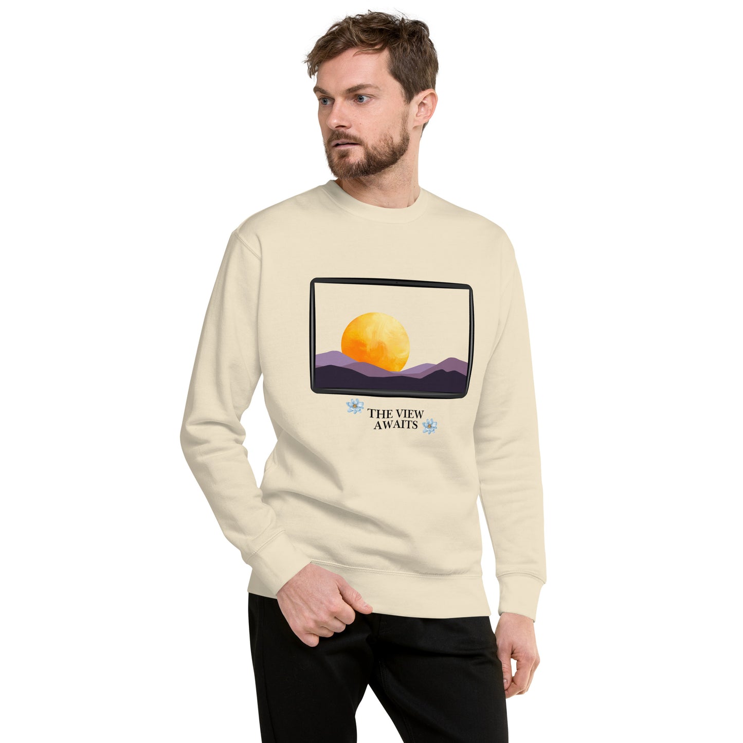 Avenor Sweatshirt product image 97 in selected colour, with front view and design placement.
