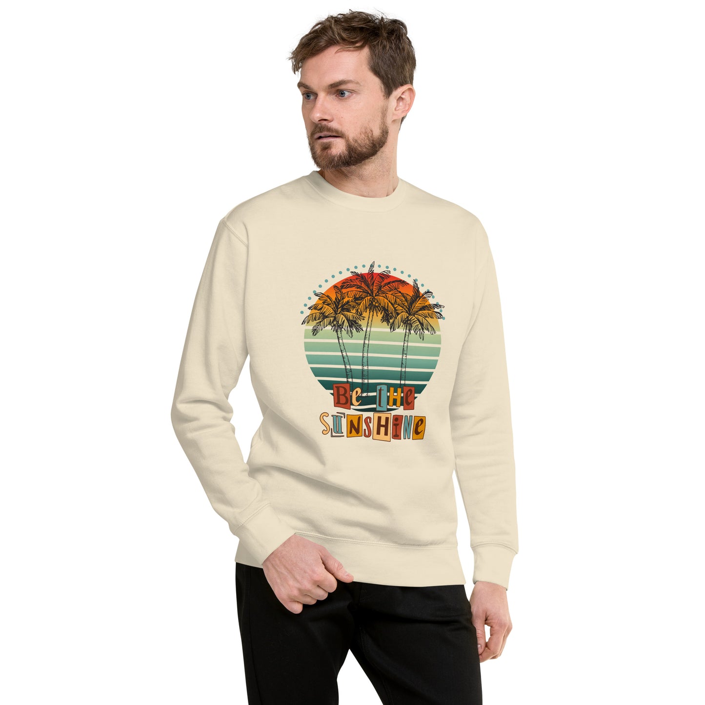 Solara Sweatshirt product image 97 in selected colour, with front view and design placement.