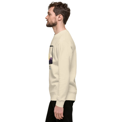 Avenor Sweatshirt image 99 in selected colour, showing left-side angle for the The View Awaits design.