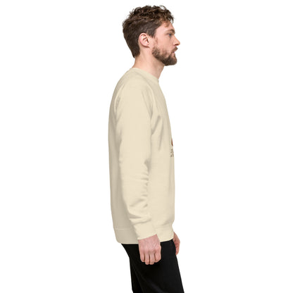 Grace Mark Sweatshirt - Left Placement product image 53 in Carbon Grey, size 2XL, with right-side angle and left placement.