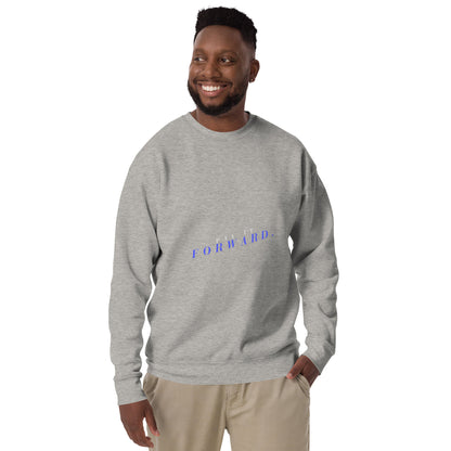 Forward Kind Sweatshirt - Left Placement by R.A. Apparel, image 1, front view, Black, size S, left placement.