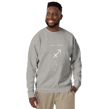 Arrowborne Sweatshirt - Left Placement product image 49 in Carbon Grey, size S, with front view and left placement.