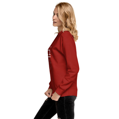 Balance Court Sweatshirt - Left Placement product image 19 in Charcoal Heather, size XL, with left-side angle and left placement.