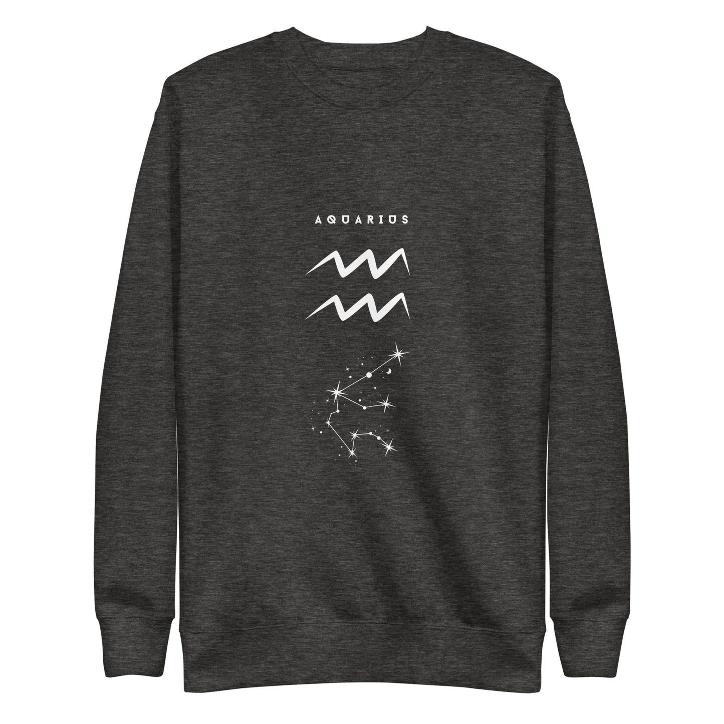 Waterbearer Sweatshirt - Left Placement product image 3 in Black, size L, with front view and left placement.