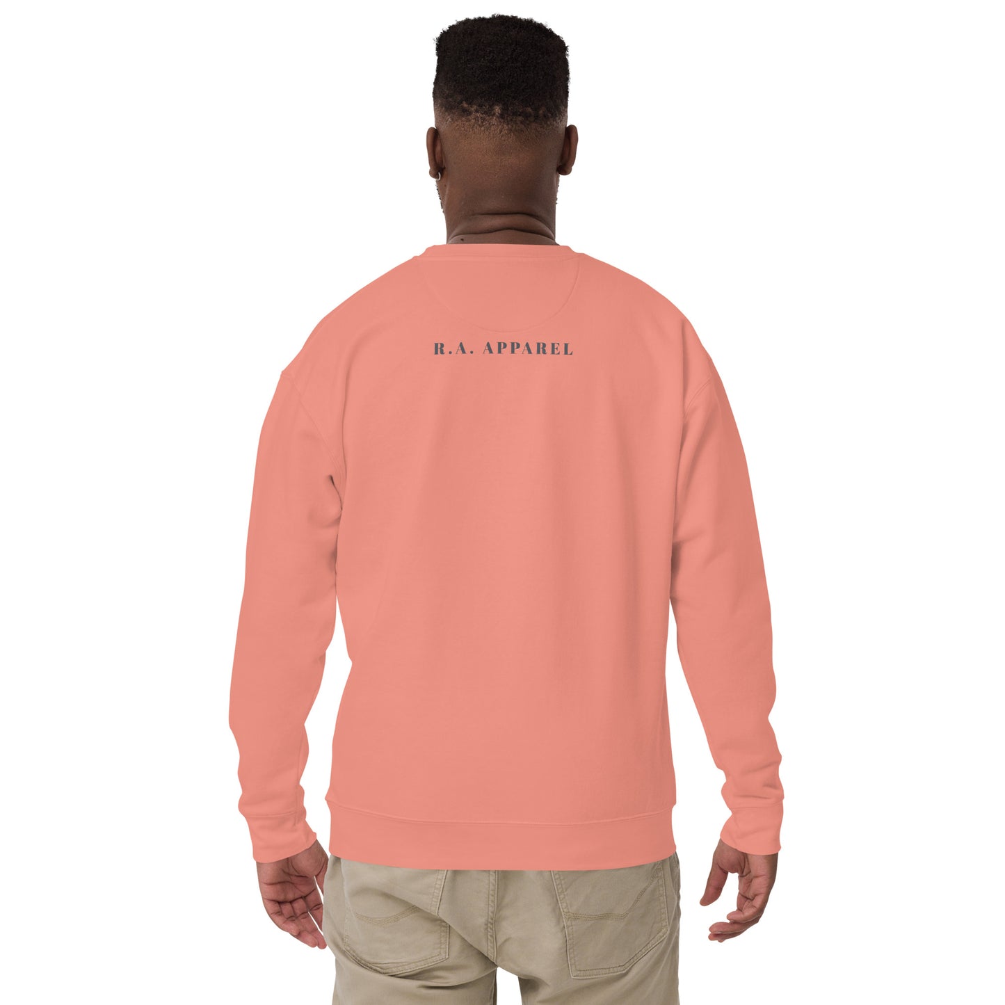 Image 44 of Adobe Quacksy Sweatshirt, size XL, with Hello Duck artwork visible in back view.