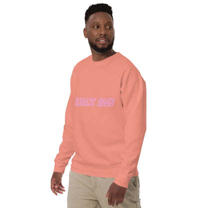 Noir Edge Sweatshirt - Left Placement image 22 in Team Royal, size XL, showing front view, left-side angle for the Elegant Edge design.