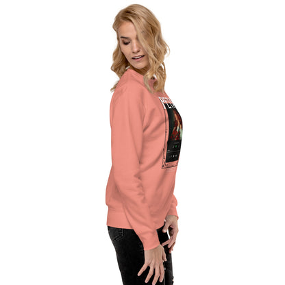 Image 76 of Lavender Petaline Sweatshirt, size S, with Petal artwork visible in right-side angle.