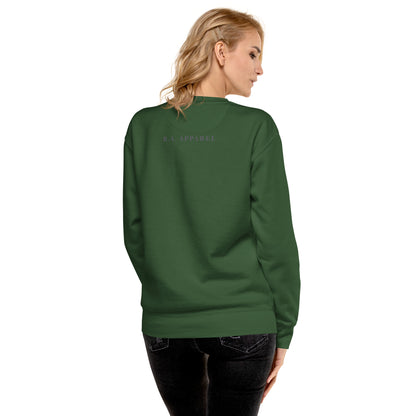 Bullborne Sweatshirt - Left Placement image 49: Carbon Grey version, size S with back view of the Taurus range.