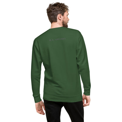 Solara Sweatshirt product image 40 in Team Red, size 2XL, with back view and design placement.
