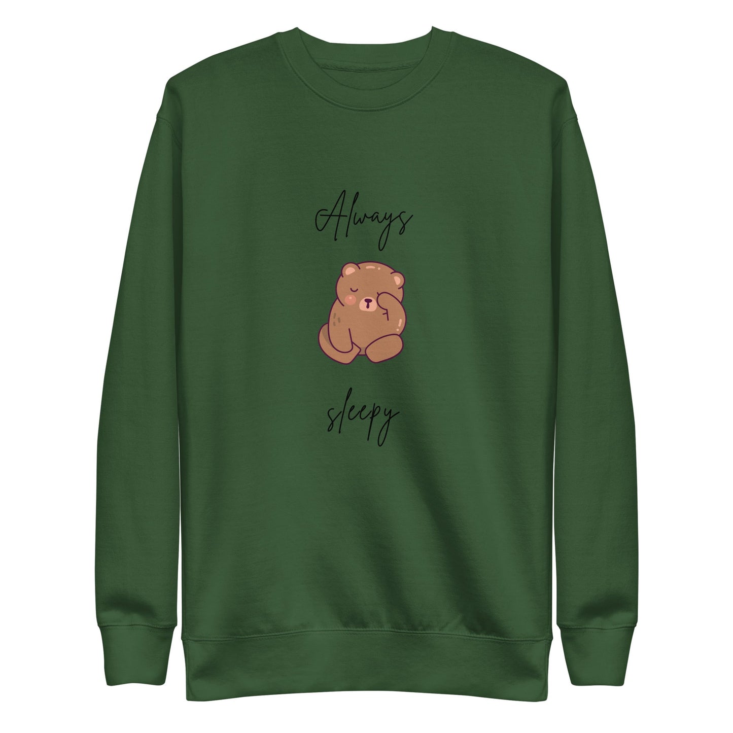 Nightcall Sweatshirt - Left Placement product image 6 in Black, size 3XL, with front view and left placement.