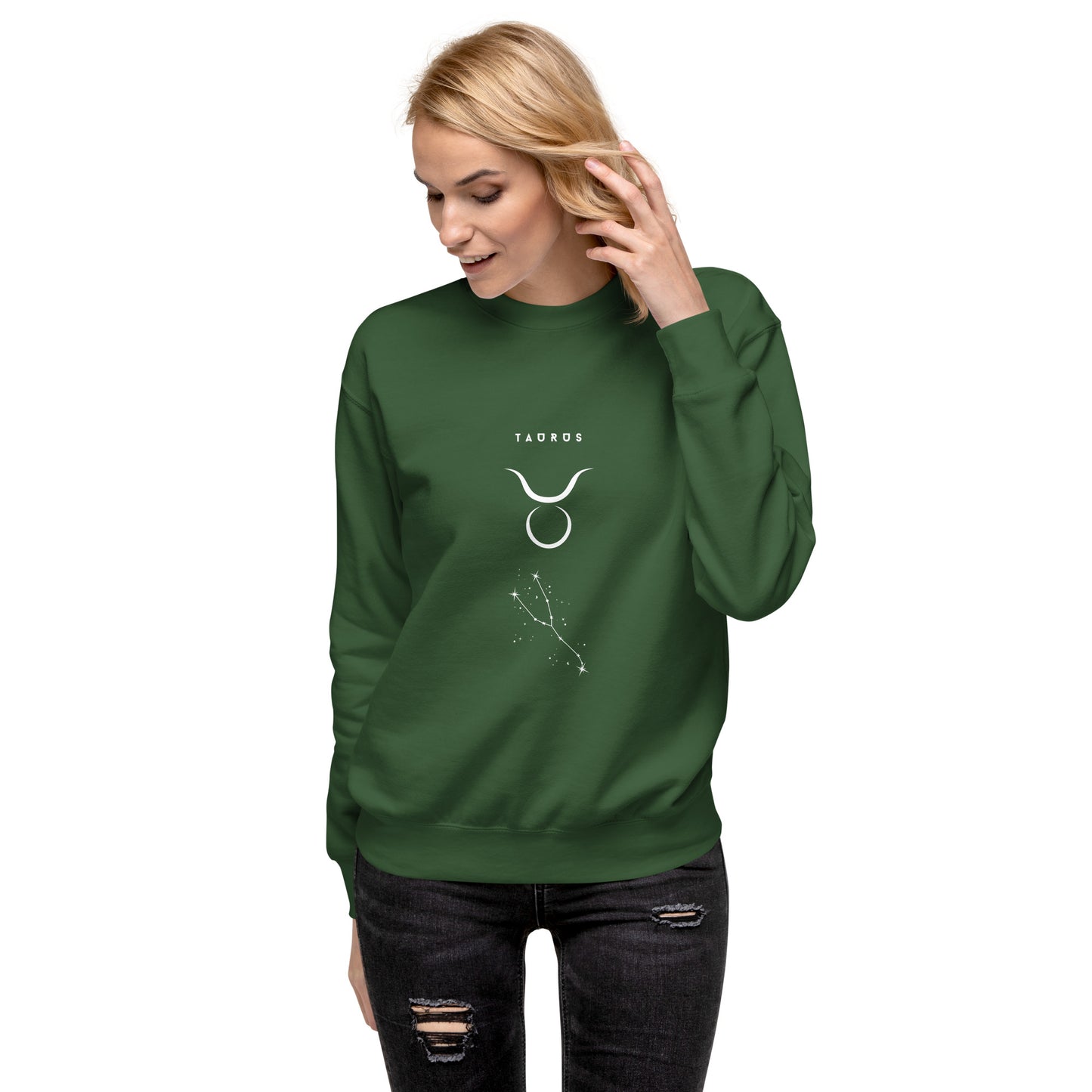 Bullborne Sweatshirt - Left Placement product image 43 in Dusty Rose, size L, with front view and left placement.