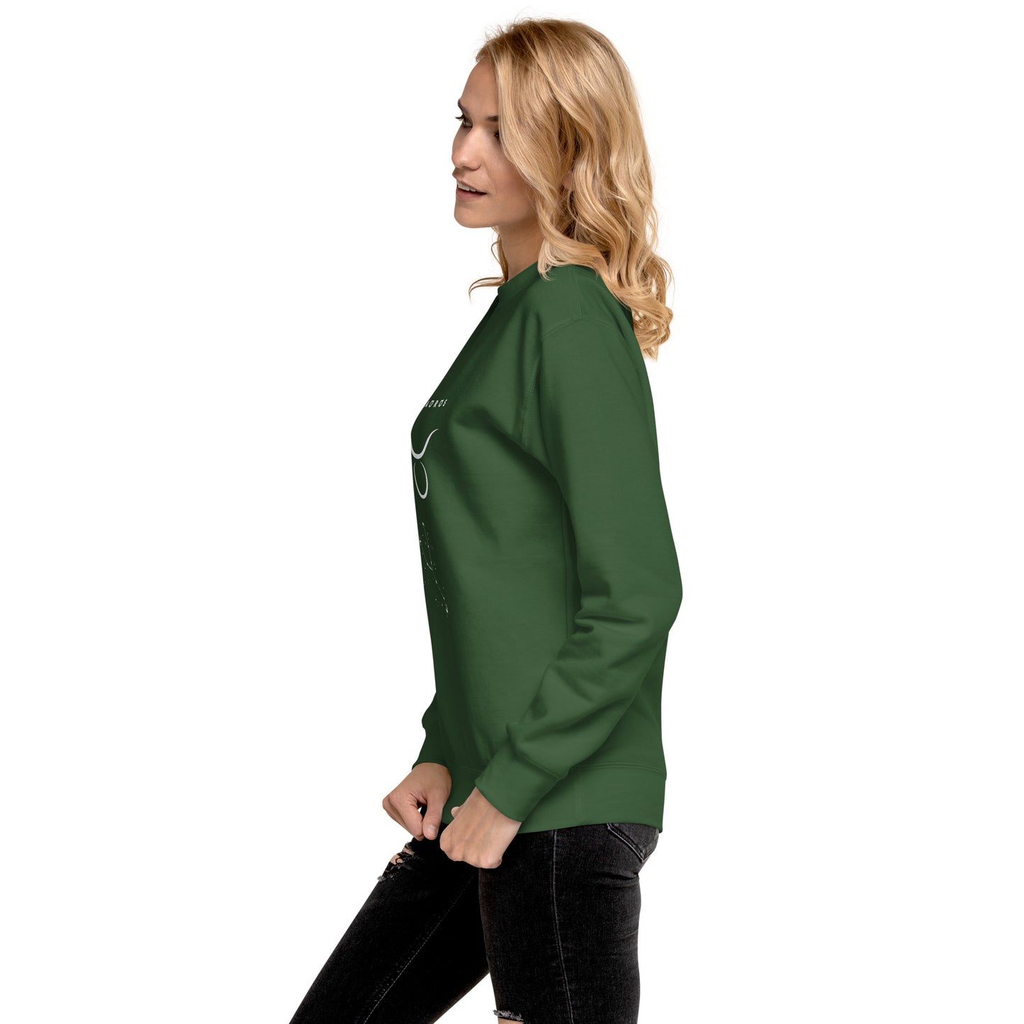Bullborne Sweatshirt - Left Placement product image 47 in Khaki, size L, with left-side angle and left placement.