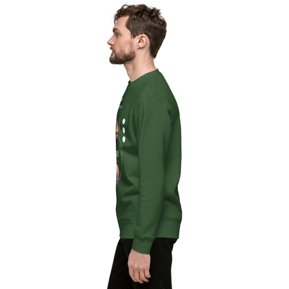 Coastline Attitude Sweatshirt - Left Placement image 44: Dusty Rose version, size M with left-side angle of the Beach Please range.