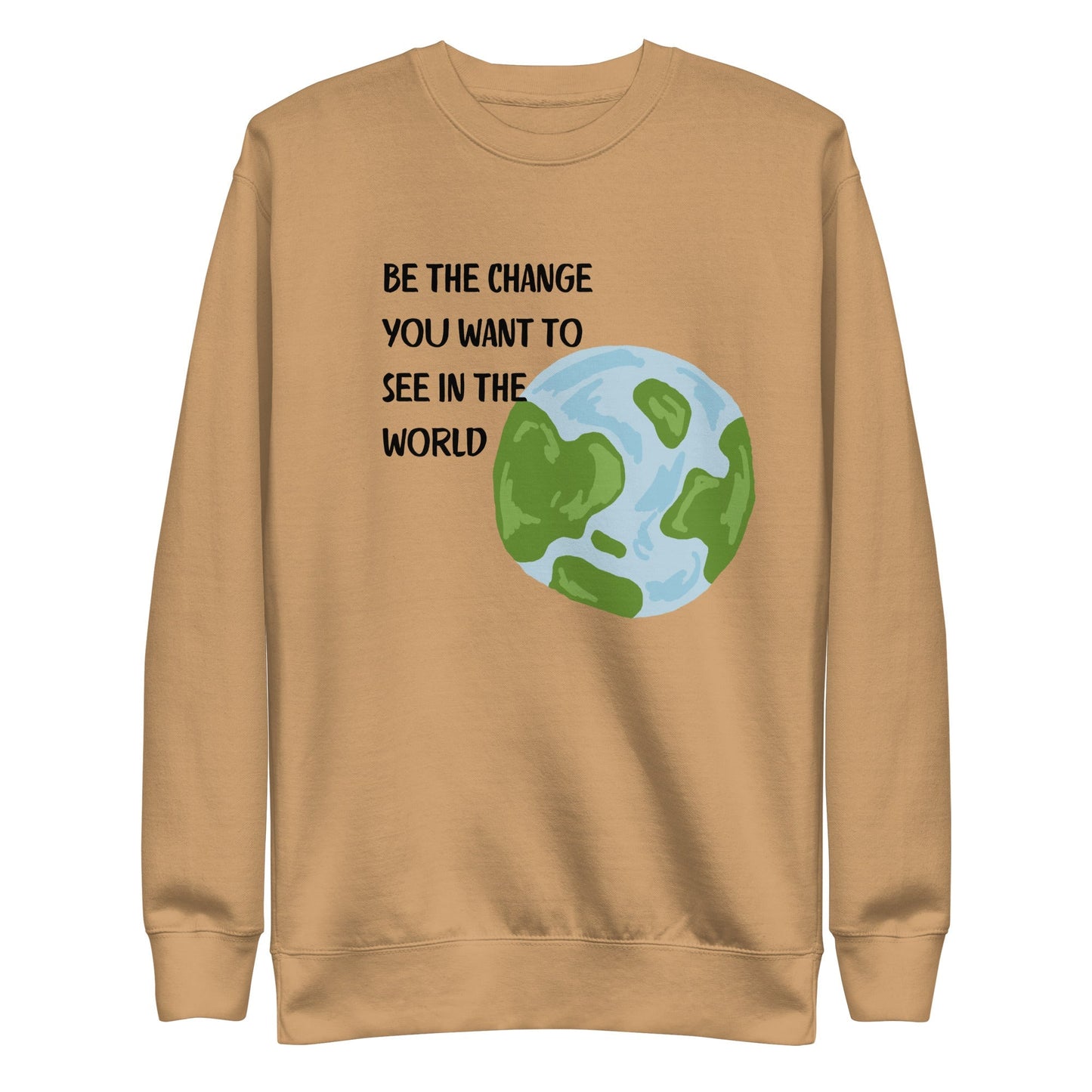 Change Signal Sweatshirt - Left Placement by R.A. Apparel, image 9, front view, Navy Blazer, size XL, left placement.