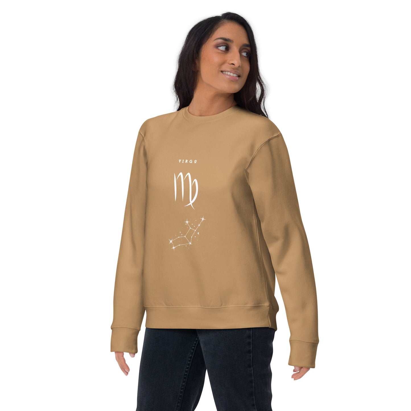 Virgo Balance Sweatshirt - Left Placement product image 24 in Vintage Black, size XL, with front view and left placement.